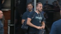 Tottenham players arrive in Madrid for Champions League final