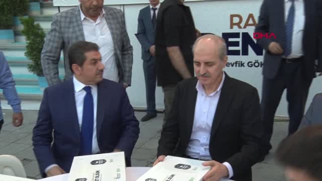 NUMAN KURTULMUŞ ESENLER'DE DÜZENLENEN İFTAR PROGRAMINDA KONUŞTU