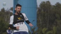 Messi ya prepara junto a Argentina su participación en la Copa América