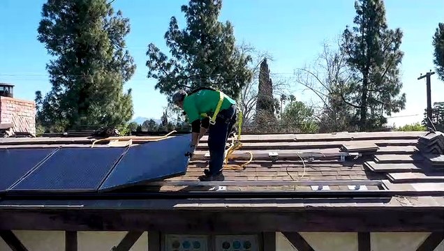 Solar Installation in Chatsworth, CA with Unirac Solarmount by Green Solar Technologies