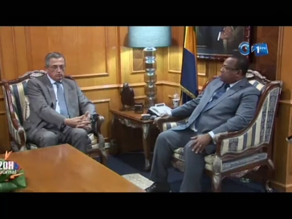 RTG/Audience du premier ministre et les responsables des sociétés précious Woods