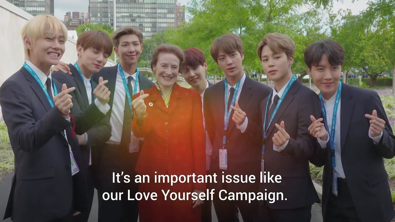 유엔 홈페이지 장식한 'BTS 인터뷰' 영상 화제..."희망을 주고 싶어요": / YTN
