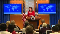 ABD Dışişleri Bakanlığı Sözcüsü Ortagus: 'İran'a uyguladığımız yaptırımlar işe yarıyor' - WASHINGTON