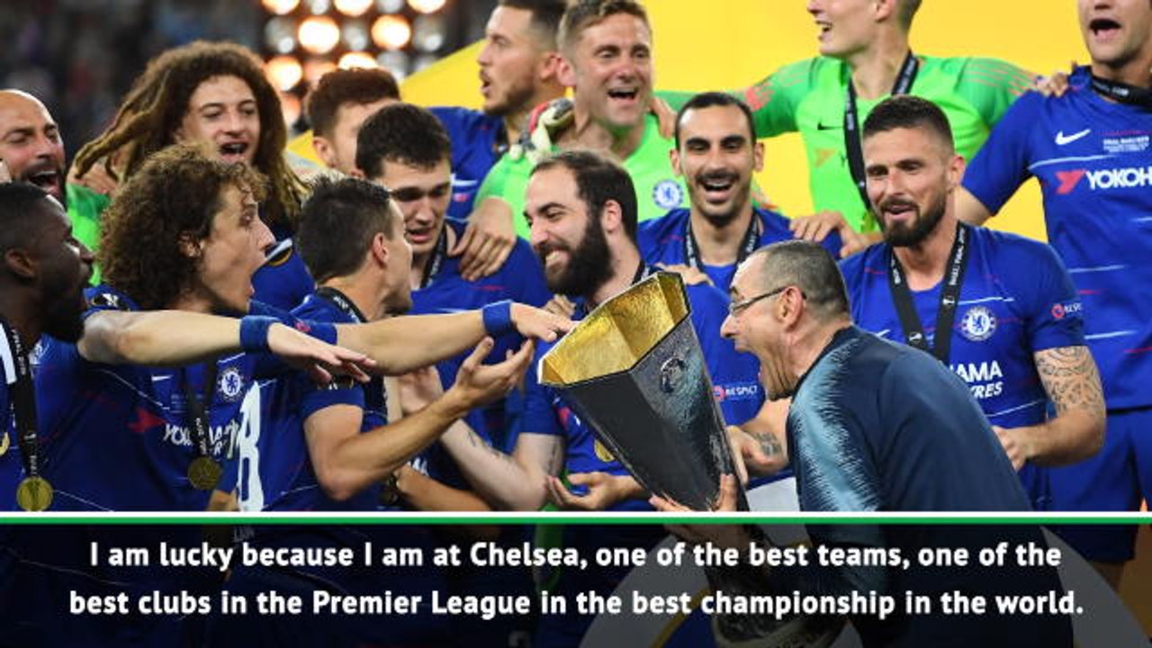 I deserve to stay at Chelsea - Sarri