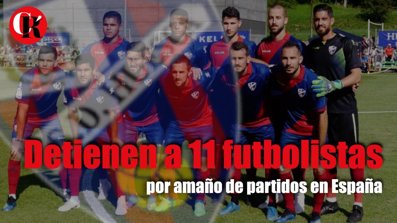 Detienen a 11 futbolistas por amaño de partidos en España