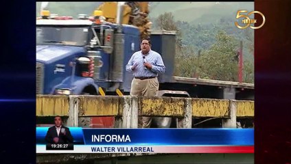 Peligro de colapso de puente