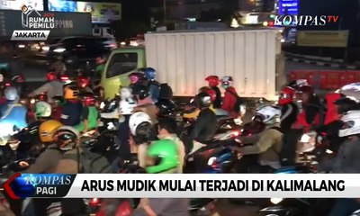 Arus Mudik Mulai Terjadi di Kalimalang