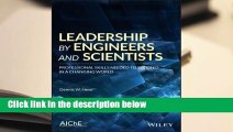 [MOST WISHED]  Technical Leadership for Scientists and Engineers