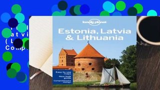 Full E-book  Estonia, Latvia & Lithuania (Lonely Planet Guide) Complete