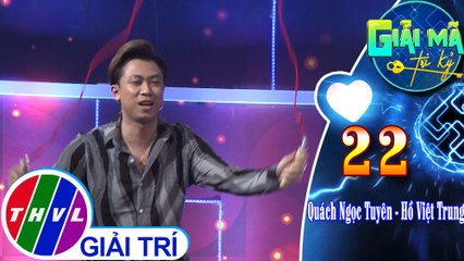 THVL | Quách Ngọc Tuyên - Hồ Việt Trung vừa hát vừa bị phạt "nhảy dây-hít đất"| Giải mã tri kỷ - Tập 22