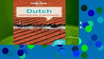Full E-book  Lonely Planet Dutch Phrasebook  Dictionary  Best Sellers Rank : #5