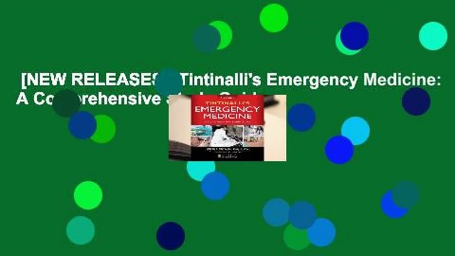 [NEW RELEASES] Tintinalli's Emergency Medicine: A Comprehensive Study Guide