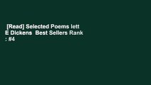 [Read] Selected Poems lett E Dickens  Best Sellers Rank : #4