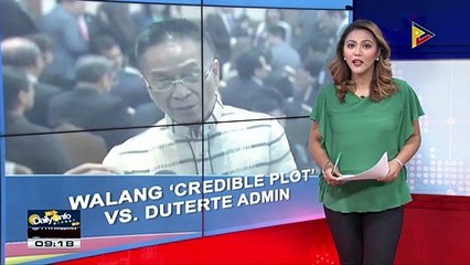 Palasyo, nilinaw na walang 'credible plot' para pabagsakin ang administrasyong #Duterte