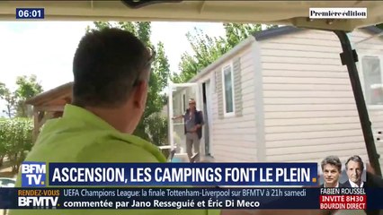 Les campings font le plein pour ce week-end de l'Ascension