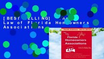 [BEST SELLING]  The Law of Florida Homeowners Associations