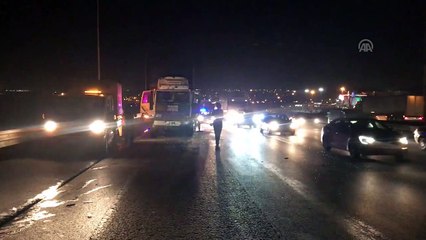 Pendik'te trafik kazası: 2 yaralı - İSTANBUL