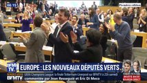 Les nouveaux députés écologistes font leur rentrée au Parlement européen