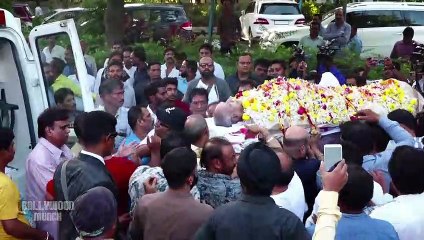 Celebrities At Ajay Devgn's House For Veeru Devgan's Last Rites