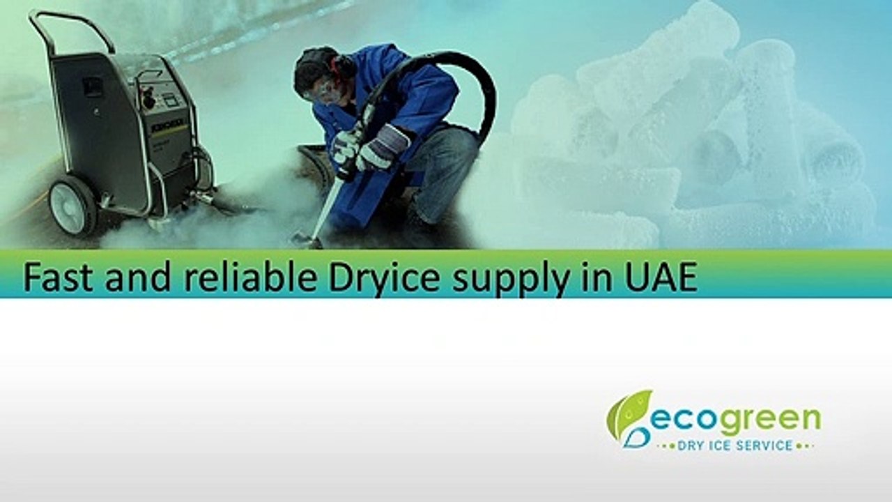 Best dry ice suppliers in UAE