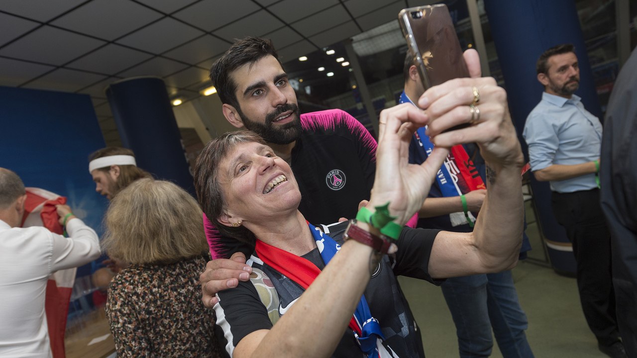 Nos supporters à Coubertin