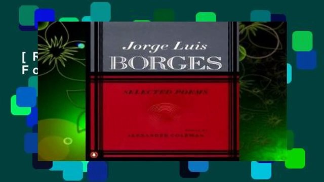 [Read] Selected Poems For Free