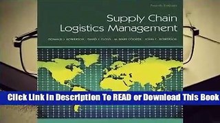 [Read] Supply Chain Logistics Management  For Kindle