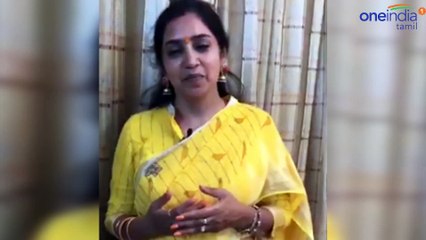 கண்ணீர் விட்ட தமிழச்சி தங்கபாண்டியன் -வீடியோ