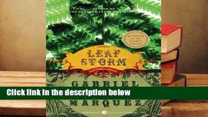 Full version  Leaf Storm and Other Stories  Review