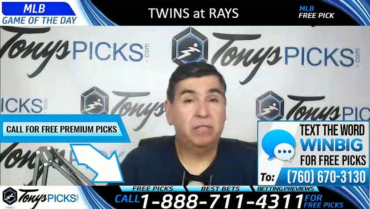 Minnesota Twins vs Tampa Bay Rays 5/30/2019 Picks Predictions