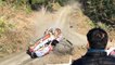 Le spectaculaire crash du leader du Championnat du monde de WRC au Chili