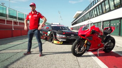 Ducati factory rider Andrea Dovizioso test drive in DTM - Preparations