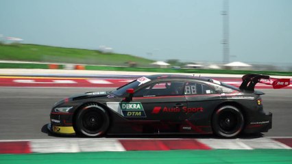 Ducati factory rider Andrea Dovizioso test drive in DTM