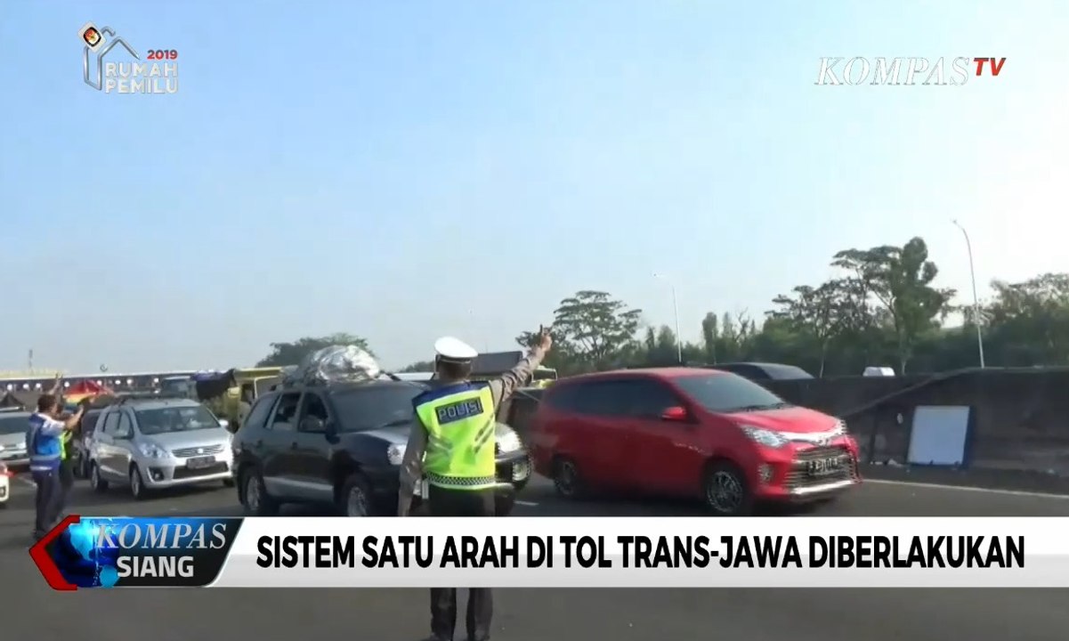 Macet, Sistem One Way Diberlakukan 1 Jam Lebih Awal