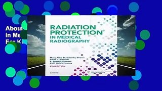 About For Books  Radiation Protection in Medical Radiography  For Kindle