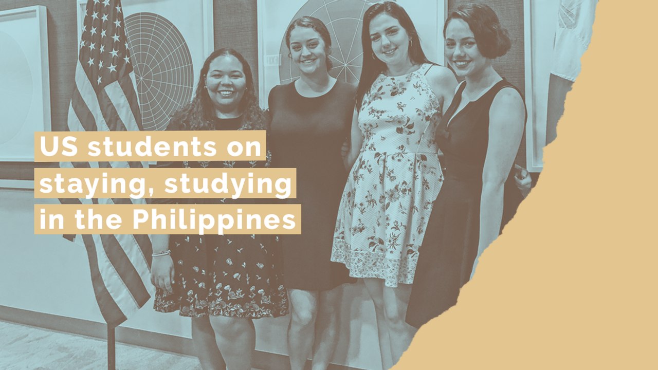 US students on staying, studying in the Philippines