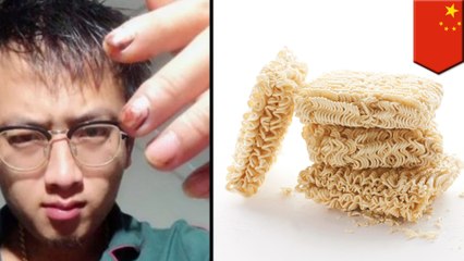 Man uses instant noodles to fix everything from cars to bowls