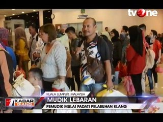 Pemudik di Pelabuhan Klang Malaysia Masih Belum Ramai