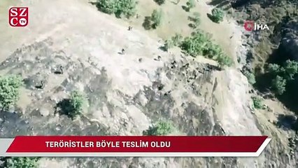 Télécharger la video: 8 şehidin faili teröristler işte böyle teslim oldu