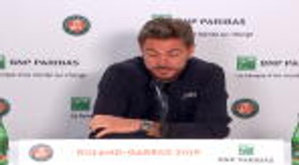 Roland-Garros - Wawrinka : "Un match très complet, très solide"
