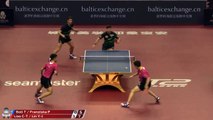 Timo Toll/Patrick Franziska vs Liao Cheng-Ting/Lin Yun-Ju | 2019 ITTF China Open Highlights (R16)