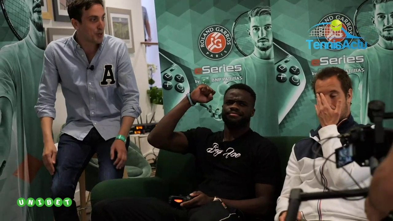 Roland-Garros 2019 - Gasquet - Tiafoe, l'autre match au jeu vidéo Roland-Garros eSeries