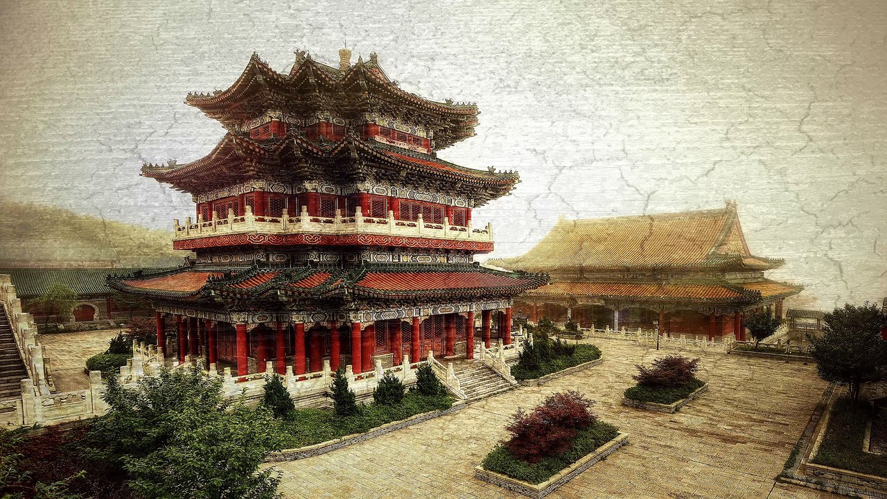 Beautiful Chinese Music - 1 Hour, 4K
