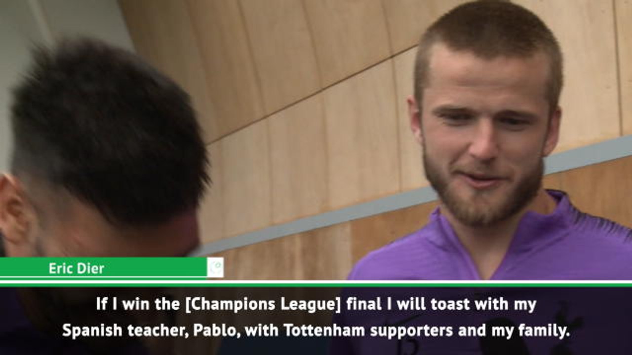 Dier to celebrate Champions League win with Spanish teacher
