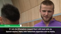 Dier to celebrate Champions League win with Spanish teacher