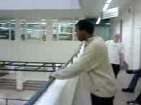 Petit saut de parkour