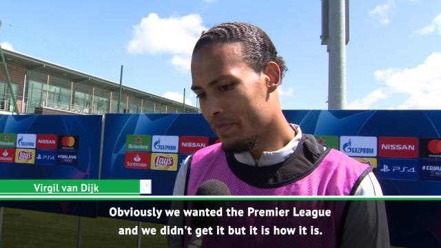 We want the cup with the big ears - van Dijk