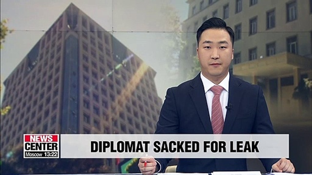 S. Korean diplomat sacked for leaking classified phone conversation