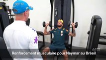 Neymar: entraînement écourté pour douleur au genou