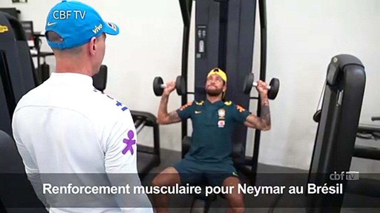 Neymar: entraînement écourté pour douleur au genou